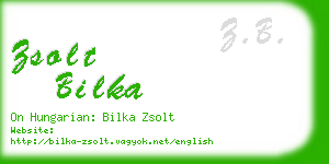 zsolt bilka business card